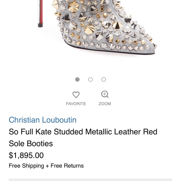 Christian louboutin “Red bottoms” worn once! - Picture 2 of 2